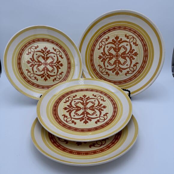 Vintage Cavalier Ironstone Chop Plate Pattern RYL404 by Royal (USA) - Picture 6 of 8